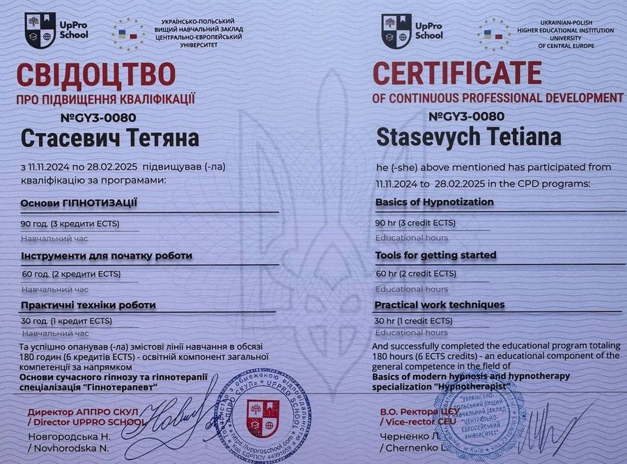 Свідоцтво